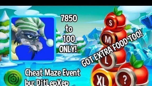 'Dragon City Cheat Food From Maze Event: Holiday Maze Island | Part 2: Scrooge Dragon Path'