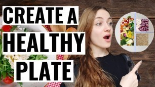 'HOW TO CREATE A HEALTHY PLATE OF FOOD— balanced meals with the plate method. | Edukale'