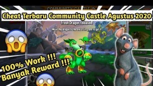 'Cheat Terbaru Community Castle | Versi Ultrasptool Agustus 2020 | Dragon City'