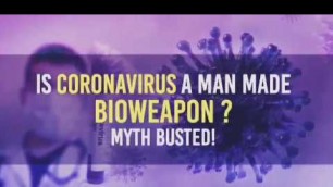 'IS CORONAVIRUS A BIO-WEAPON ? | FACTS | WUHAN | CHINA | MYTH BUSTED'