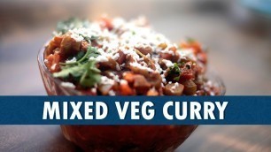 'Mixed Veg Curry | Mixed Veg Curry Recipe | Wirally Food'