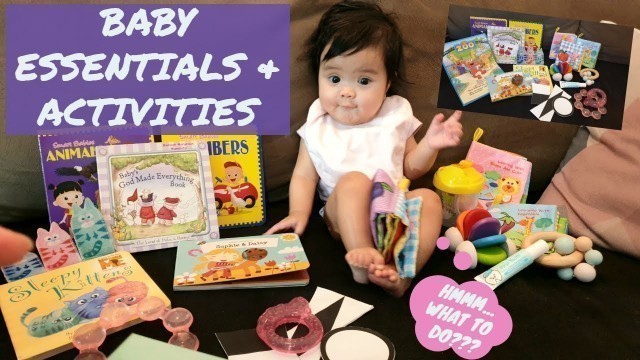 'S03E14 || Baby Essentials & Activities for 3-6 Months + Baby Food (BLW) Recipe'