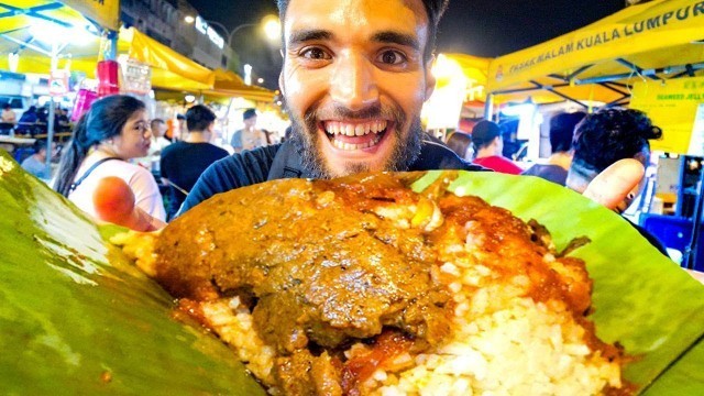 'Living on MALAYSIAN STREET FOOD for 24 HOURS!'