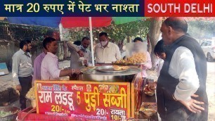 'Cheapest Street Food in South Delhi ! R.K Puram 