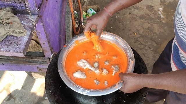 'Making of Chicken Lollipop - Indian Street Food'
