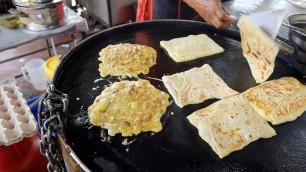 'Malaysian Food - Awesome Roti Canai In Penang Malaysia'