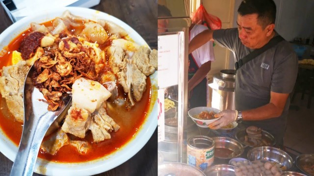 'Hokkien Mee Prawn Noodles Extra Penang Street Food Malaysia 加料福建面 Danok Cafe'