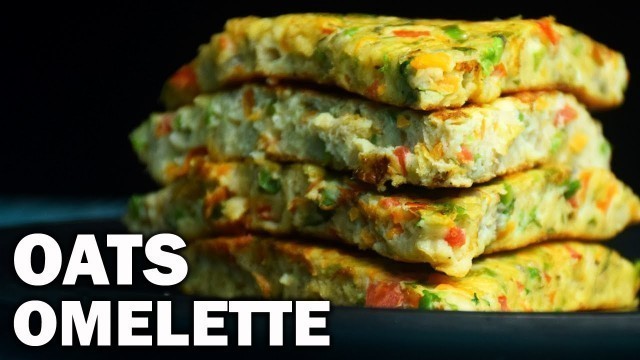 'ওটস দিয়ে স্বাস্থ্যকর রেসিপি | Oats Omelette | Easy Healthy Breakfast Recipe | Weight Loss Food'