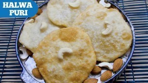 'Navaratri Special || Halwa Puri Recipe || How To Prepare Halwa Puri || Wirally Food'