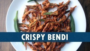 'Crispy Bendi | Crispy Bendi Recipe | Crispy Bendi Fry | Wirally Food'
