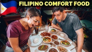 'FILIPINO COMFORT FOOD IN MANILA - Dinuguan, Kare Kare and Lechon'