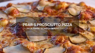 'Schwan\'s Chef Collective: Fall Recipe - Pear and Prosciutto Pizza'