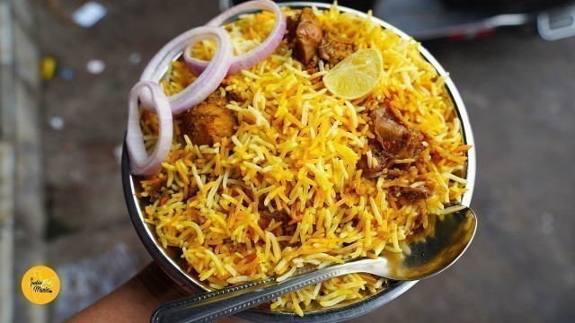 'Surat Famous Kashmiri Chicken Biryani Rs. 100/- Only l Surat Street Food'