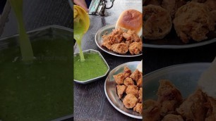 '#Shorts सिंधी पाव पकोड़ा ! Sindhi Pav Pakoda ! Indian Street Food | Street Food India'