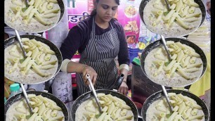 'Indore Famous Priyanka Didi ka Pasta | Delhi Style Pasta Making| Indian Street Food'