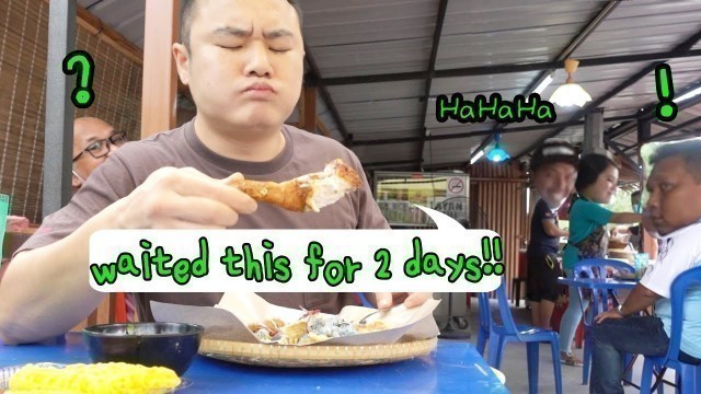 'Nasi Kerabu Kelantan - Korean Trying Malaysia Street Food Mukbang'