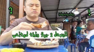 'Nasi Kerabu Kelantan - Korean Trying Malaysia Street Food Mukbang'