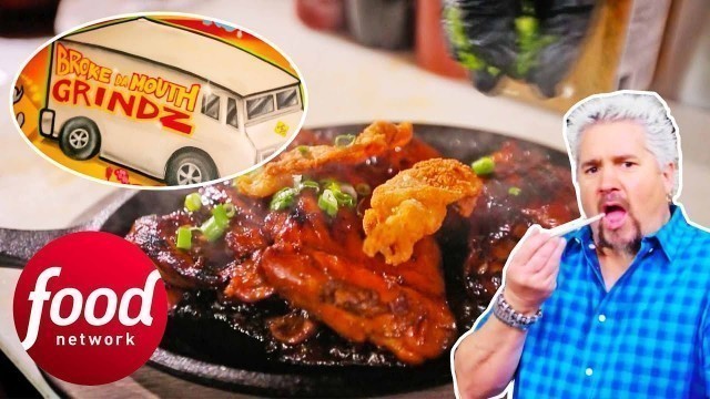 'Guy Fieri Visits OUTSTANDING Filipino-Hawaiian Restaurant | Diners Drive-Ins & Dives'