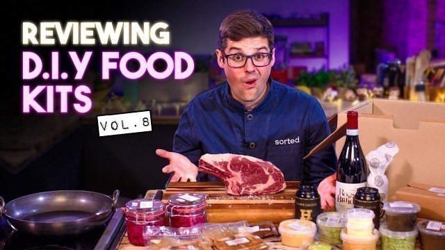 'Chef and Normals Review DIY Food Kits Vol.8 | SORTEDfood'