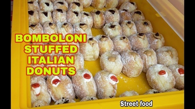 'Bomboloni Bombolino!! | Italian Donuts Street Food | Malaysia Street Food'