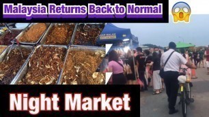 'Malaysian Night Market | Malaysia Famous Streetfood | Pasar malam in Tamil | September 2020'