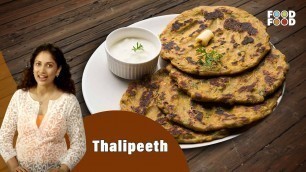 'बस में १० मिनट में बनकर तैयार थालीपीठ | Instant Thalipeeth Recipe | FoodFood'