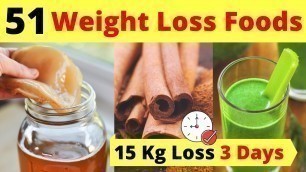 'Top 51 Vegetables For Weight Loss || Best Food For Weight Loss'