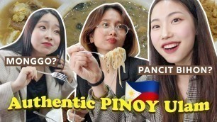 '24 Hours of Only FILIPINO Food in Korea pt.1'