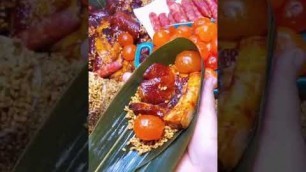 'Street food - Bacang beras atau ketan ya? Indonesian food, Chinese food, Asian food #shorts HEPIDEI'