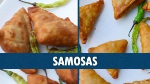 'Samosa Recipe || Aloo Samosa Recipe || Irani Onion Samosa Recipe || Wirally Food'
