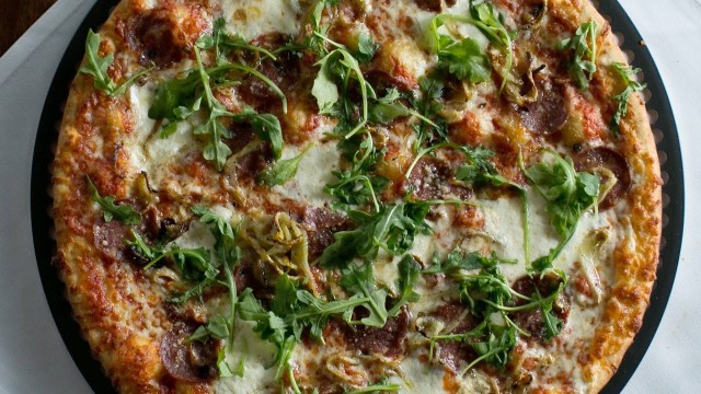 'Schwan\'s Chef Collective Fall Pizza Toppings: Fig & Squash Pizza'