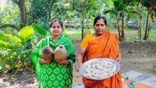 'Traditional Cake Making in Village by Girl & Mom | Village Food Factory and Life'