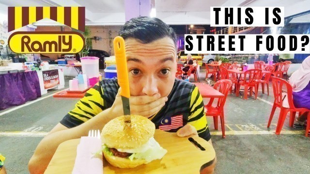 '$1.50 LUXURIOUS Street Food Burger Malaysia - EPIC Southeast Asia Street Food'