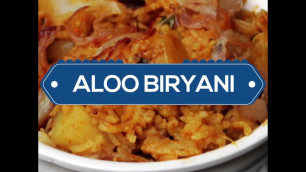 'Aloo Biryani || How To Make Aloo Biryani || Aloo Biryani Recipe || Wirally Food'