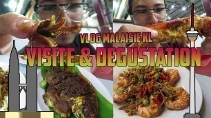 'Vlog KUALA LUMPUR Malaisie street food:  FUJI SUHSI visite LITLLE INDIA et JALAN ALOR'