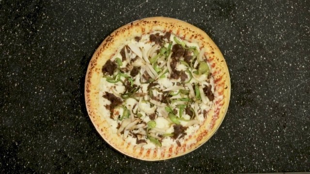 'Schwan\'s Chef Collective: Recipe Philly Cheesesteak Pizza'