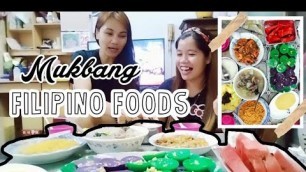 'Mukbang vlog filipino food w/ my bestfriend Glena'