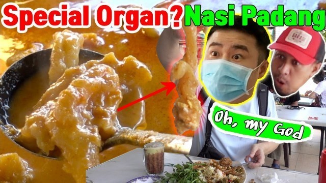 'Malaysian Street Food Never Seen Before - Special Cow Nasi Padang - Korean\'s Malaysia Food Tour'
