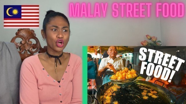 'MALAY STREET FOOD TOUR at Night Market Jalan TAR in Kuala, Lumpur! | Reaction'