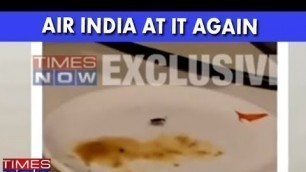 'Cockroach Found In Air India Food Plate, Huge Embarassment For Maharaja'