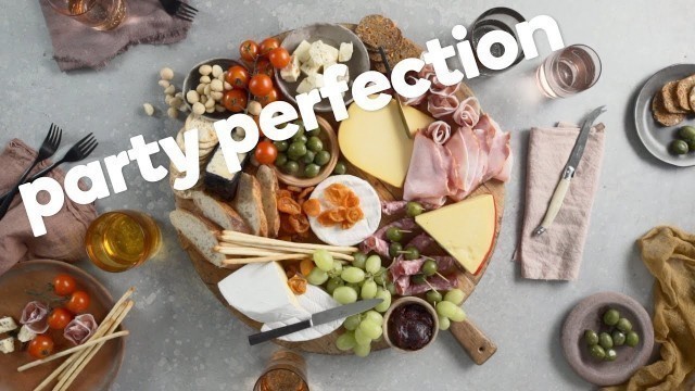 'How to plate a cheese & meat platter like a food stylist'