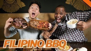 'BEST FILIPINO BBQ IN L.A. w/ DAYM DROPS - Fung Bros Food'