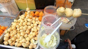 'Filipino Street Food | Veggie Balls  - Fried Vegetable Balls'