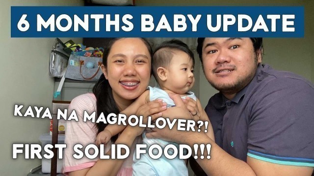 '6 MONTHS BABY UPDATE | Preemie Baby Philippines | WeTheTZN  VLOG #149'