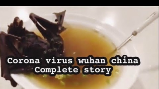 'Coronavirus complete history and precautions|Wuhan China see food market|Bat soup restaurant'
