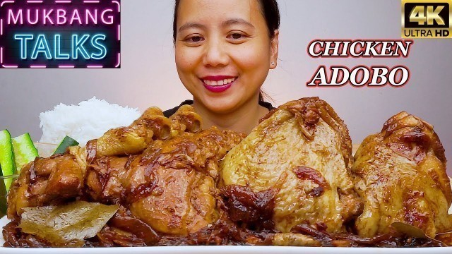 'CHICKEN ADOBO | Mukbang Philippines | ADOBONG MANOK | Filipino Food | @ALFIE EATS'