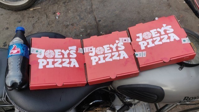 'CHEESE  PIZZA | JOEY\'S PIZZA | ANDHERI | BEST PIZZA IN MUMBAI | INDIAN STREET FOOD |ASMR.'