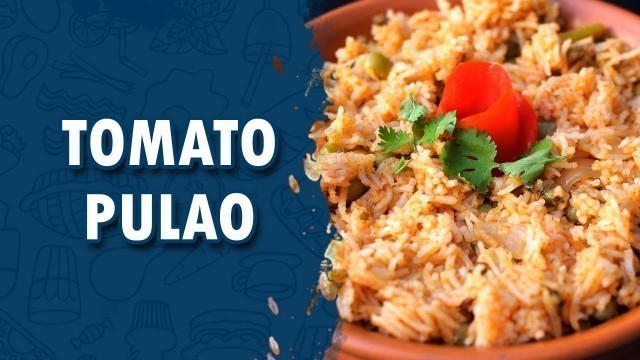 'Tomato Pulao| Tomato Pulao Recipe || How To Make Tomato Pulao || Wirally Food'
