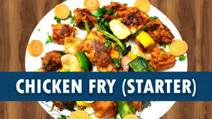 'Chicken Fry | Chicken Fry Recipe | Chicken starter Recipes in Telugu | Wirally Food'