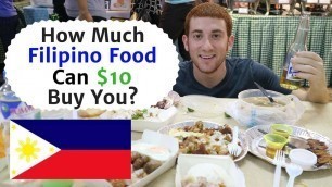 'What Can $10 Get You in MANILA, PHILIPPINES? (Filipino Street Food)'